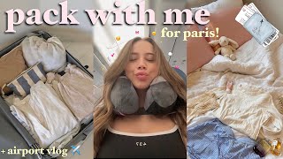 pack with me for paris!! 🎀 planning parisian outfits, clothing haul, how i pack, & airport vlog...