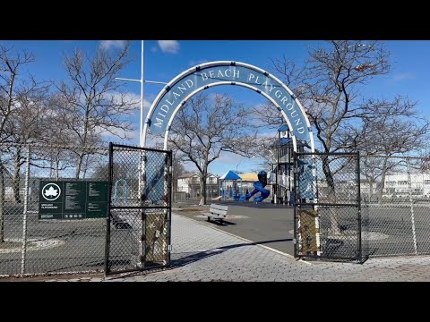 NYC Staten Island Midland Beach Park Playground Renovations