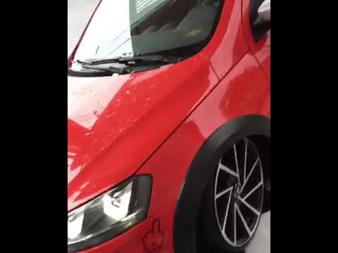 Saveiro Cross vermelha linda D+ ( tocando -Racionais)