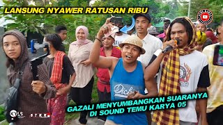 Download lagu Warga lansung nyawer ratusan ribu saat Gazali menyumbangkan lagu di sound Temu karya 05 mp3