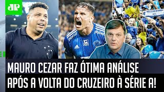 ‘São várias lições! O Cruzeiro volta à Série A pelas mãos de…’: Mauro Cezar fala tudo