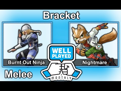 Well Played Monthly #3 - Melee: Nightmare vs Burnt Out Ninja
