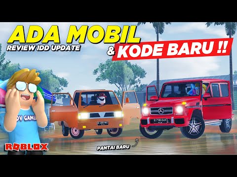 ADA KODE REDEEM DAN MOBIL BARU !! REVIEW CDID VERSI REALISTIS UPDATE - Roblox Indonesia Driver