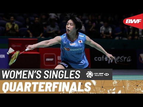 PETRONAS Malaysia Open 2026 | Pusarla V. Sindhu (IND) vs Akane Yamaguchi (JPN) [3] | QF