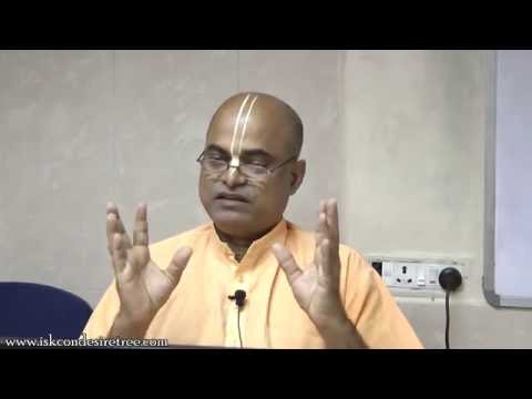 Bhakti Shastri Nectar of Devotion Sloka 37 by Shyamcharan Prabhu Hindi at ISKCON Chowpatty