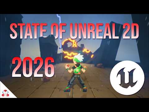 Making 2D Games with Unreal Engine 5 in 2026
