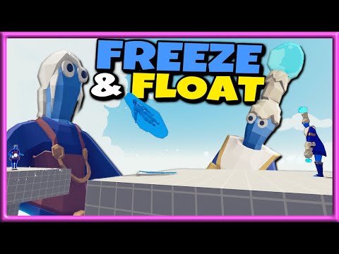 FLOAT & FREEZE! ICE MAGE and CANDLEHEAD vs EVERY FACTION 2v1 - TABS Unit Creator Update