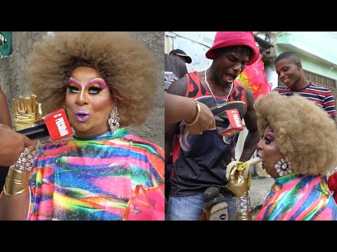 LA PITONISA VISITA LOS MALANDROS DEL BARRIO !