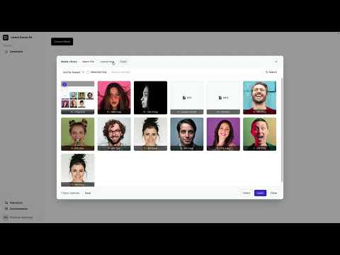 Watch the Livewire Media Selector demo on YouTube