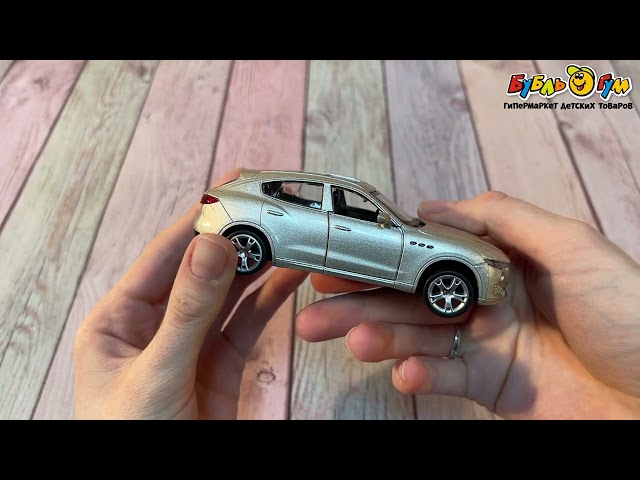 Машинка Технопарк металлическая инерционная Maserati Levante 11,5см  - видео