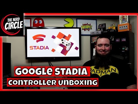 Google Stadia Controller Unbox