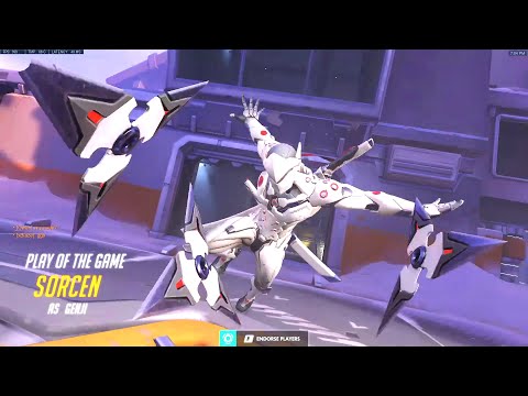 Necros Genji One Trick - POTG! [ Overwatch Season 28 Top 500 ]