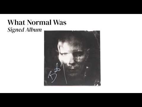 Billy Howerdel ''What Normal Was'' Autographed Record