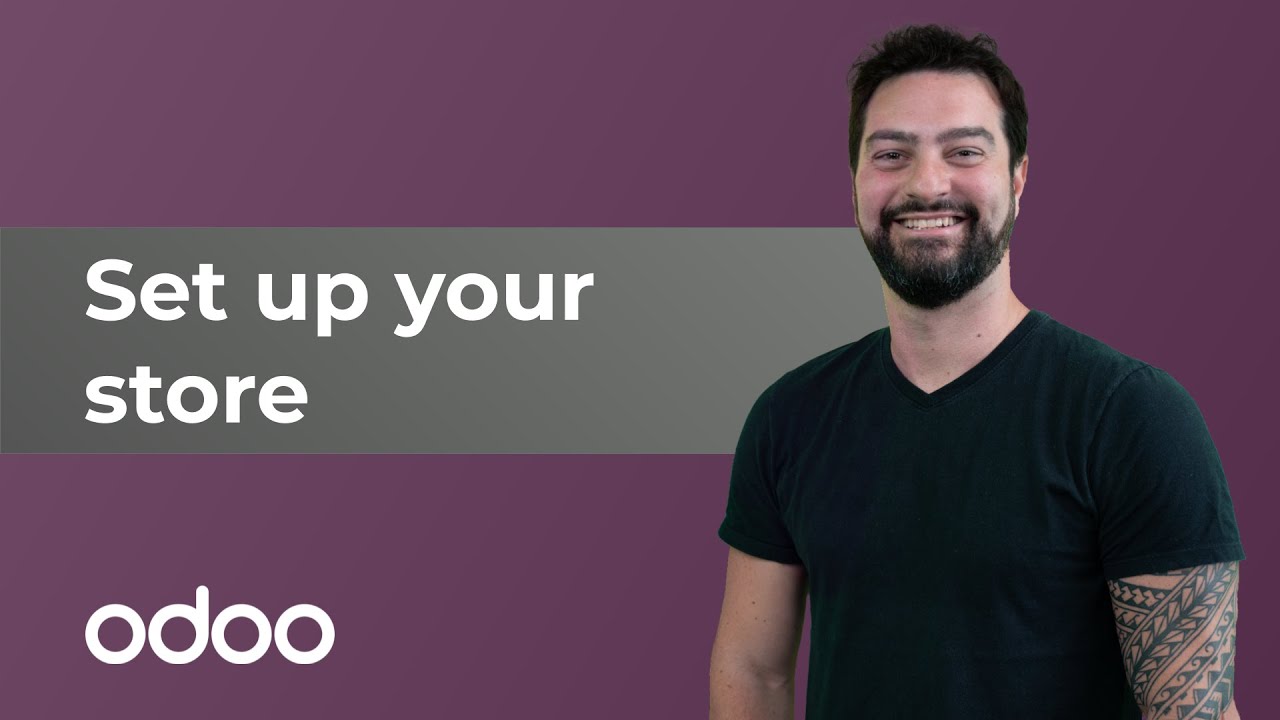 Set up your store | Odoo Point of Sale