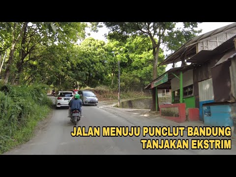 Jalan Menuju Puncak Ciumbuleuit (Punclut) Bandung - Tanjakan Ekstrim