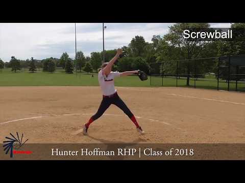 Hunter Hoffman Softball Pitcher ¦ Class of 2018 ¦ Summer 2017 Skills