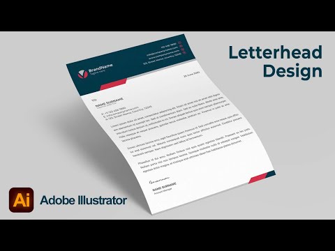How to Design a Letterhead in Adobe Illustrator