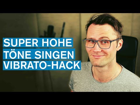 Warum super hohe Töne mit Vibrato zu singen fast wie schummeln ist (lerne den Hack)
