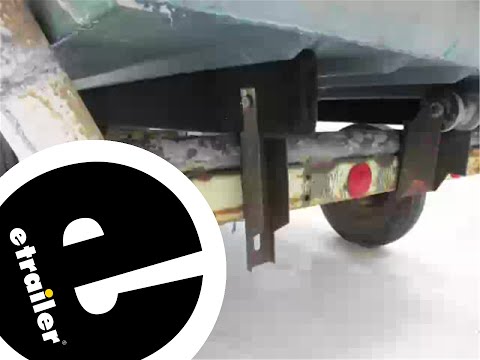etrailer | Feature Breakdown: CE Smith Carpeted Bunk Boards for Boat Trailers