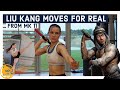 Stuntwoman does LIU KANG’s moves from Mortal Kombat 11