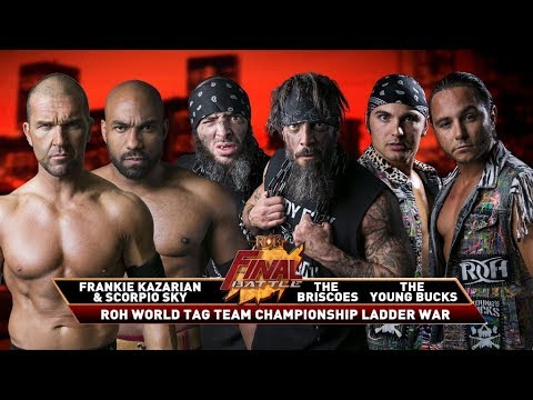 Ladder War For ROH Tag Team Titles Added To Final Battle, Updated Card