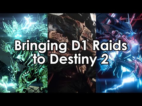 Bringing Crota's End, King's Fall and Wrath of the Machine to Destiny 2