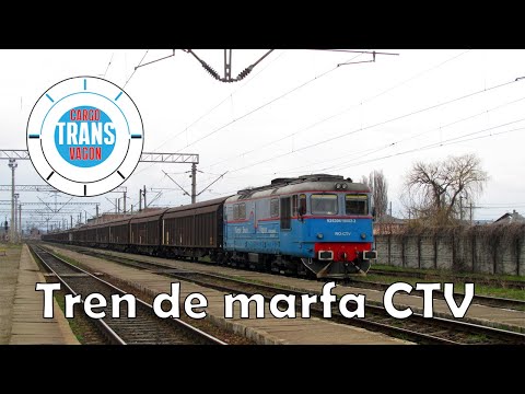Tren de marfa CTV pleaca din Suceava Nord - 07.04.2015