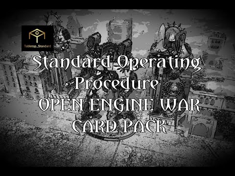 Adeptus Titanicus - Open Engine War Card Pack - Standard Operating Procedure