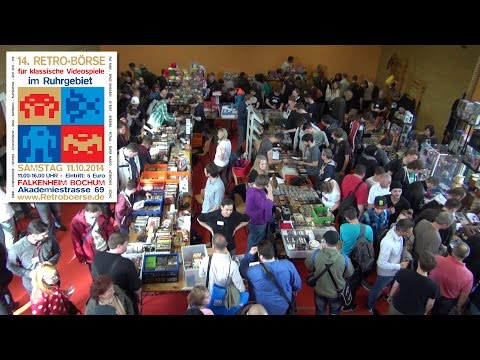 14. Retro-Börse im Ruhrgebiet in Bochum - Alle Aussteller inkl. Aufbau & Abbau - 11.10.2014