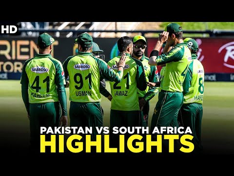 Highlights | Pakistan vs South Africa | T20I | PCB | ME2A