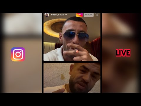 Stresi & Noizy Live Ne Instagram (Flasin Me Kode Per BMT & Rrahjen E Tij) ‼️