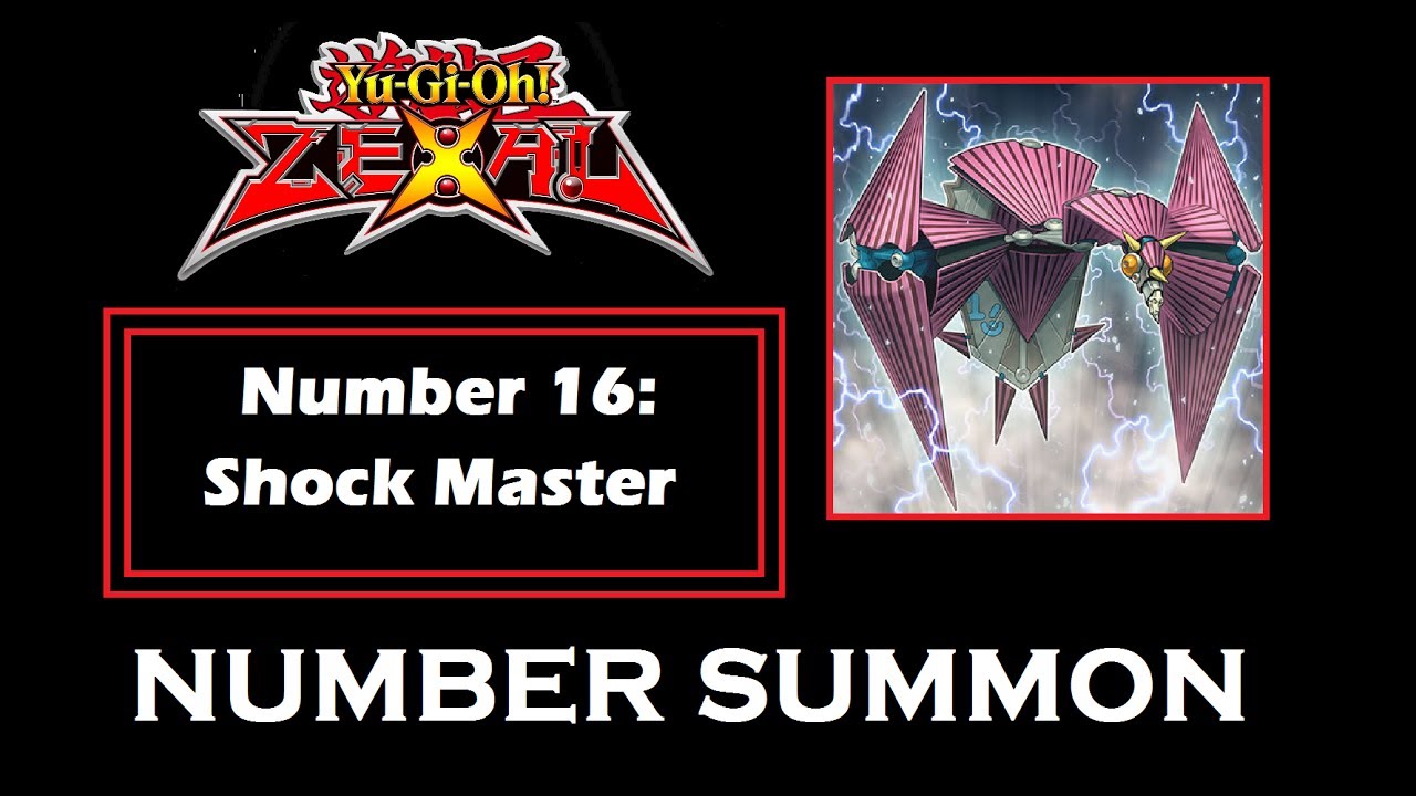 Watch video Yu-Gi-Oh! Zexal | Number 16: Shock Master Summon Now Yu-Gi-Oh! Zexal | Number 16: Shock Master Summon