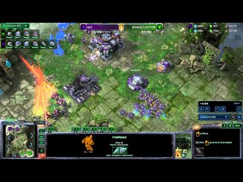 SeKo Starcraft - Lucifron vs QXC Game 1 - Hellbats or Hellions? - Pro SC2 HOTS Replays
