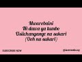 Mac Voice ft Mbosso Only you (lyric)