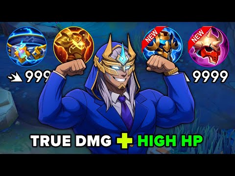 ALDOUS 100% TRUE DAMAGE HIGH HP IS HERE🔥 DEADLY META TANK DAMAGE BUILD 2025!!! (this build is OP)