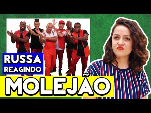 REAÇÃO | Molejo  - Brincadeira de Criança e Dança da Vassoura | Gringa Reage | GRINGA RUSSA REAGINDO