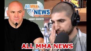 Dana White holds his own &quot;Pity Party&quot; while complaining about Ariel Helwani&#39;s &quot;Pity Party&quot;