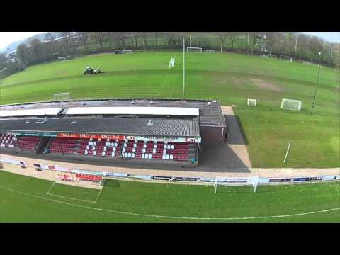 Rhode Sportpark De Neul from the Sky