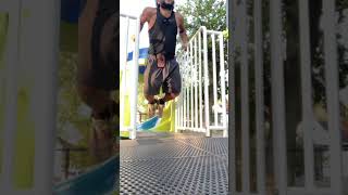 Rekindling with the neutral grip pull up set up at this park…