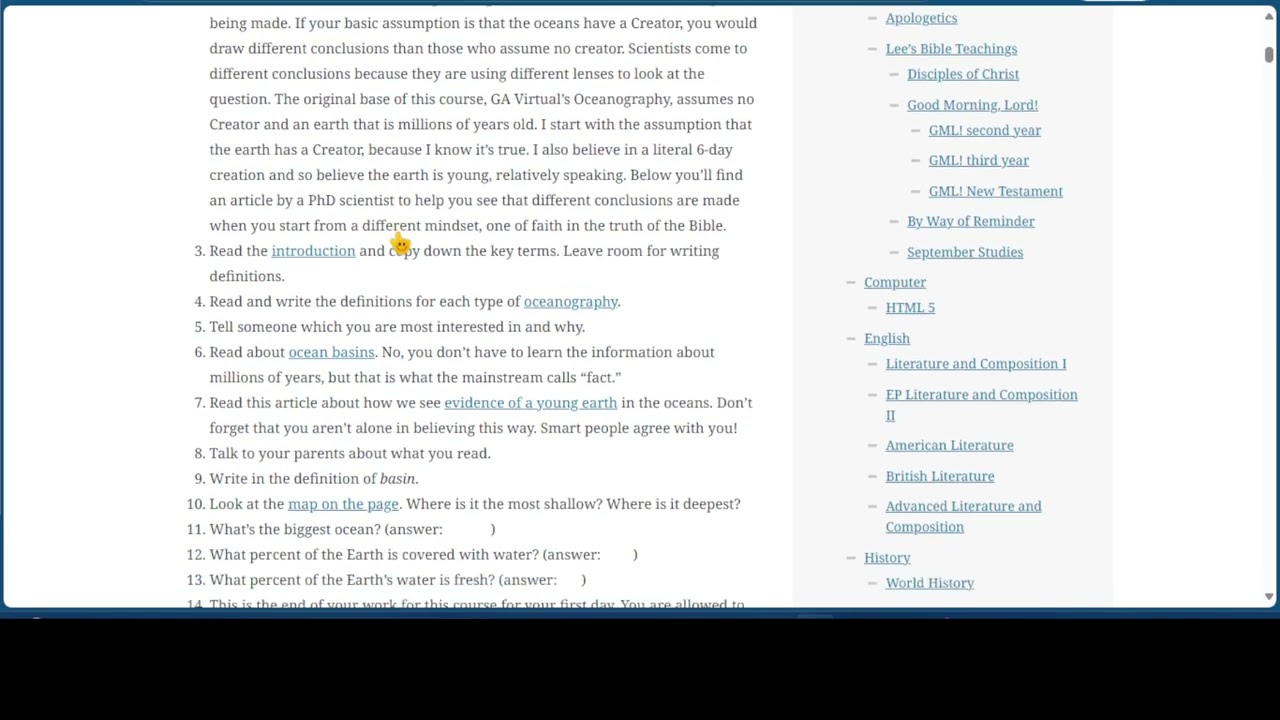 FREE High School Science Courses - Grades 9 - 12