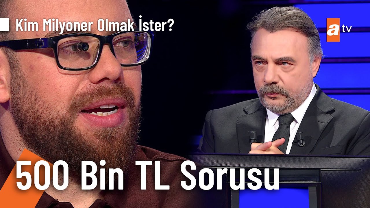 Burak Aksu 500 bin TL değerindeki terim sorusuna ne cevap verdi? - Kim Milyoner Olmak İster?