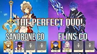 ⚡Easy Abyss Clear! Sandrone & Flins Duo | Spiral Abyss 12 | Genshin Impact