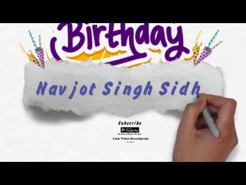 Happy Birthday Navjot Singh Sidhu