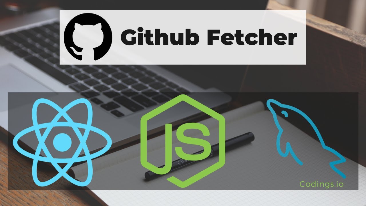 GitHub  Fetcher ( React, Node, MySQL )