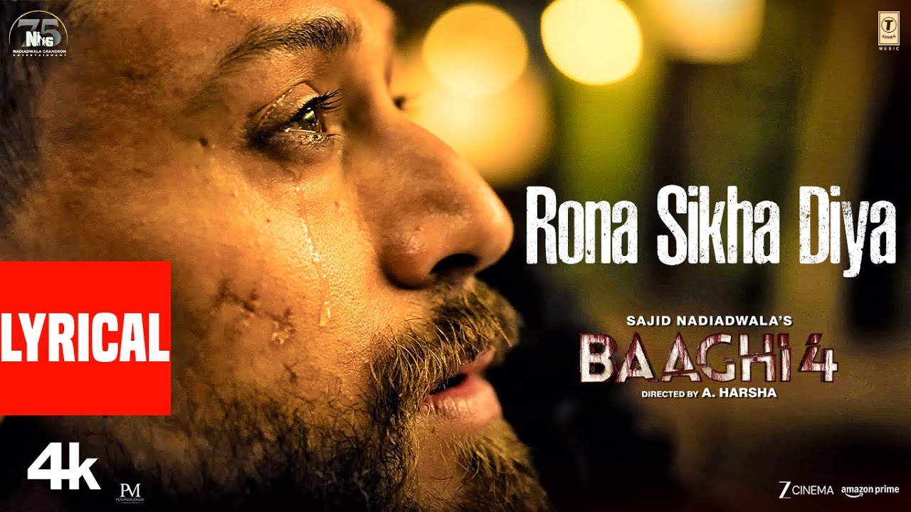Rona Sikha Diya Lyrics | Baaghi 4 | Parampara Tandon