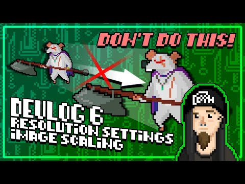 Better Foundations for my PYGAME RPG! (Ork Slayer Indie Devlog #6 - Resolution & Scaling)