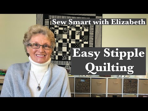 Easy Stipple Quilting (Handy Hint 03)