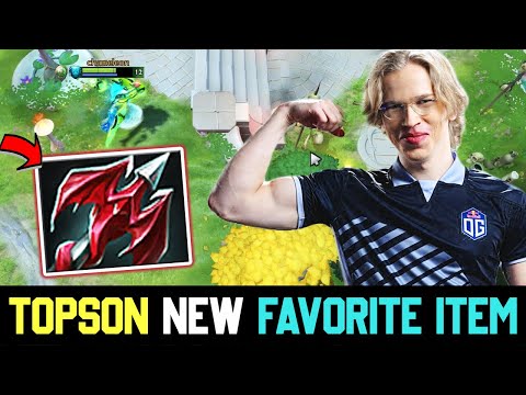 NEW IMBA ITEM for TOPSON in 7.27 Patch - Morphling First Build "DRAGON LANCE" DOTA 2