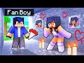 Kidnapped by a CRAZY FAN BOY in Minecraft!