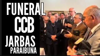 #CCB# FUNERAL DO IRMÃO JARBAS DE PARAIBUNA ANCIÃO 
